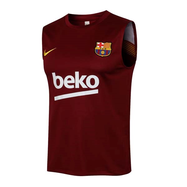 Camiseta Barcelona Sin Mangas 2022 Rojo